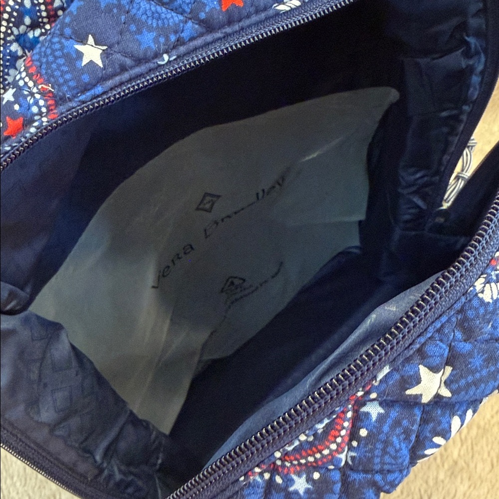 VERA BRADLEY Fireworks Paisley Celebration Backpack - Picture 11 of 13